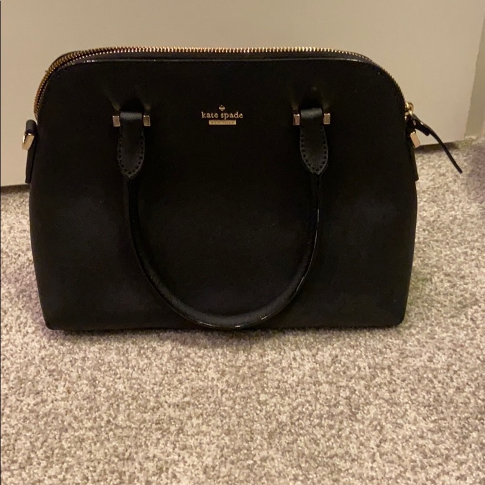 Black Kate Spade handbag
